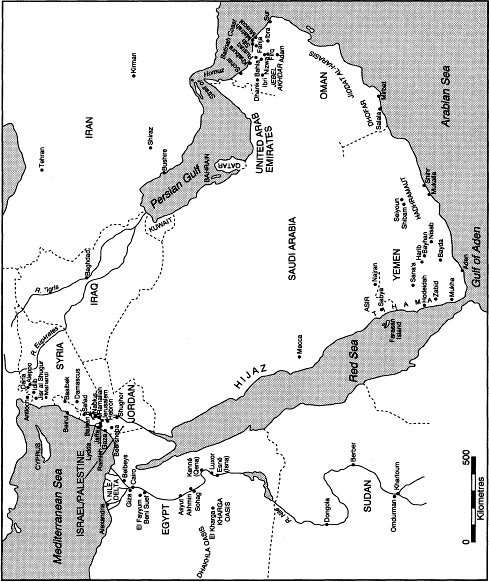 Map 2 Arab centres of indigo production and dyeing from the Middle Ages Middle - photo 4