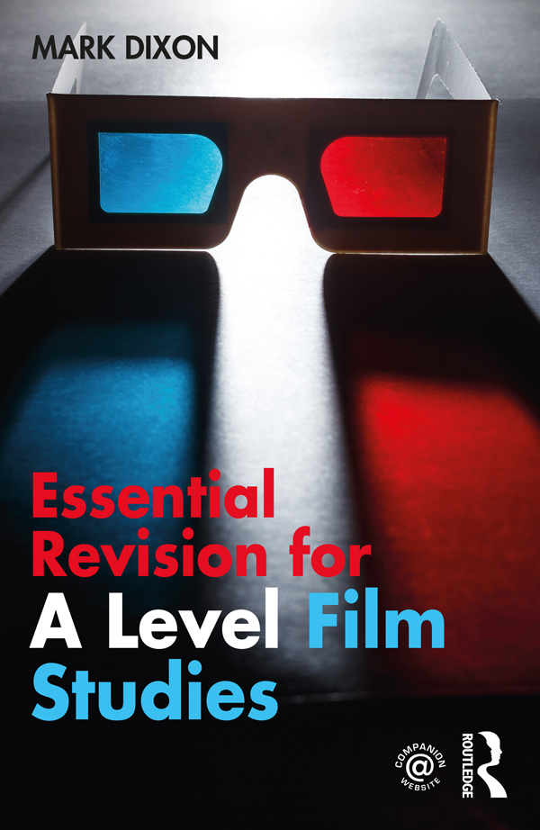 an invaluable resource for anyone studying Film A level The book is split into - photo 1