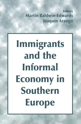 Joaquin Arango - Immigrants and the Informal Economy in Southern Europe