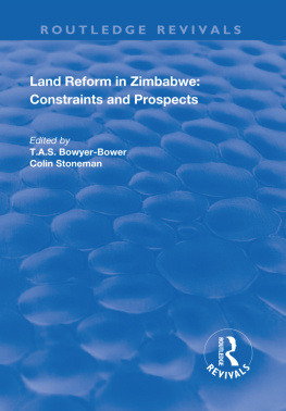 Colin Stoneman - Land Reform in Zimbabwe: Constraints and Prospects