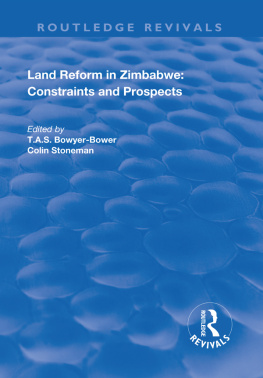 Colin Stoneman Land Reform in Zimbabwe: Constraints and Prospects