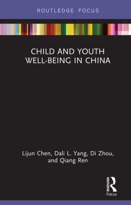 Lijun Chen - Child and Youth Well-Being in China