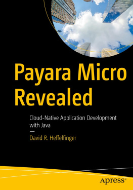 David R. Heffelfinger Payara Micro Revealed: Cloud-Native Application Development with Java