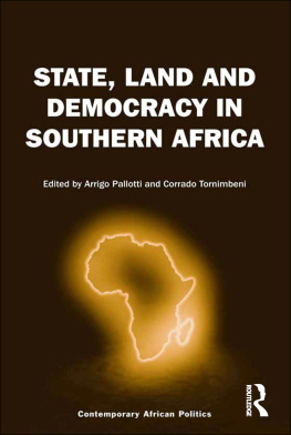 Arrigo Pallotti - State, Land and Democracy in Southern Africa