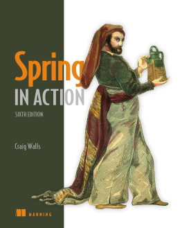 Craig Walls Spring in Action, Sixth Edition