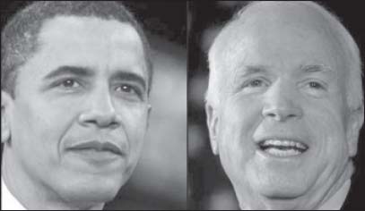 Democrat Barack Obama elected US President defeating Republican John McCain - photo 3