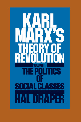 Hal Draper Karl Marxs Theory of Revolution Vol. II