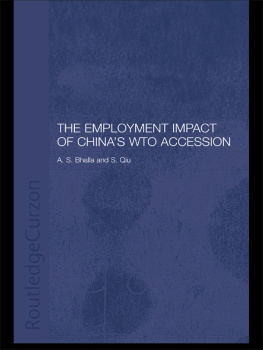 A. S. Bhalla - The Employment Impact of Chinas WTO Accession