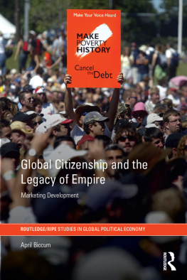 April Biccum - Global Citizenship and the Legacy of Empire: Marketing Development