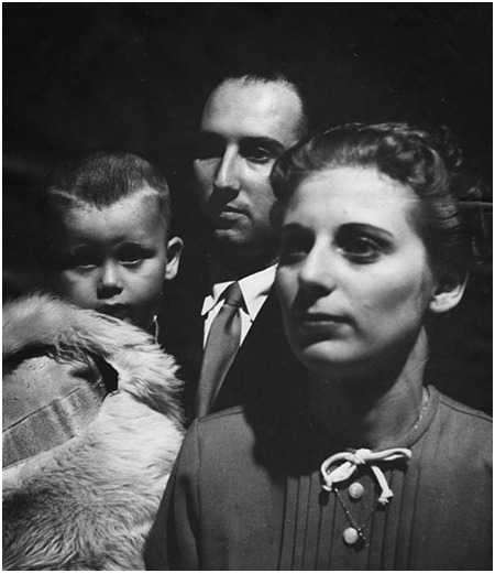 CBS publicity still of the Koltai family for 1957 television program on - photo 1