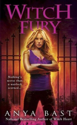 Anya Bast Witch Fury (Elemental Witches, Book 4)
