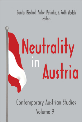 Günter Bischof Neutrality in Austria