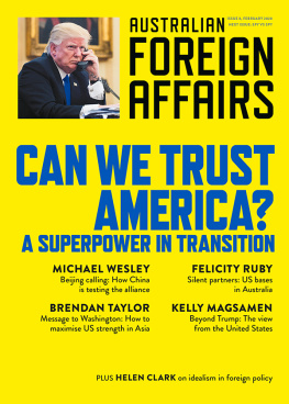 Jonathan Pearlman - AFA8 Can We Trust America?: A Superpower in Transition