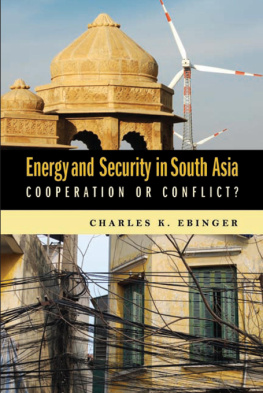 Charles K. Ebinger - Energy and Security in South Asia: Cooperation or Conflict?