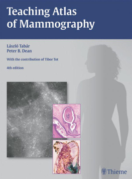 Laszlo Tabar - Teaching Atlas of Mammography (RÖFO-Ergänzungsbände)