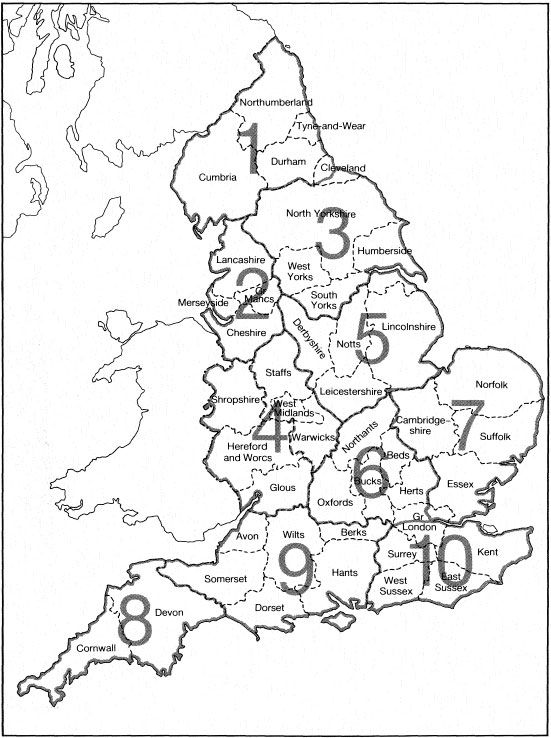 1 The Northern Counties 2 The LancashireCheshire Region 3 Yorkshire 4 The - photo 3