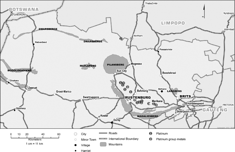 MAP 6 The Bechuanaland Reserves 2013 MAP 7 Native Reserves in Vryburg - photo 6