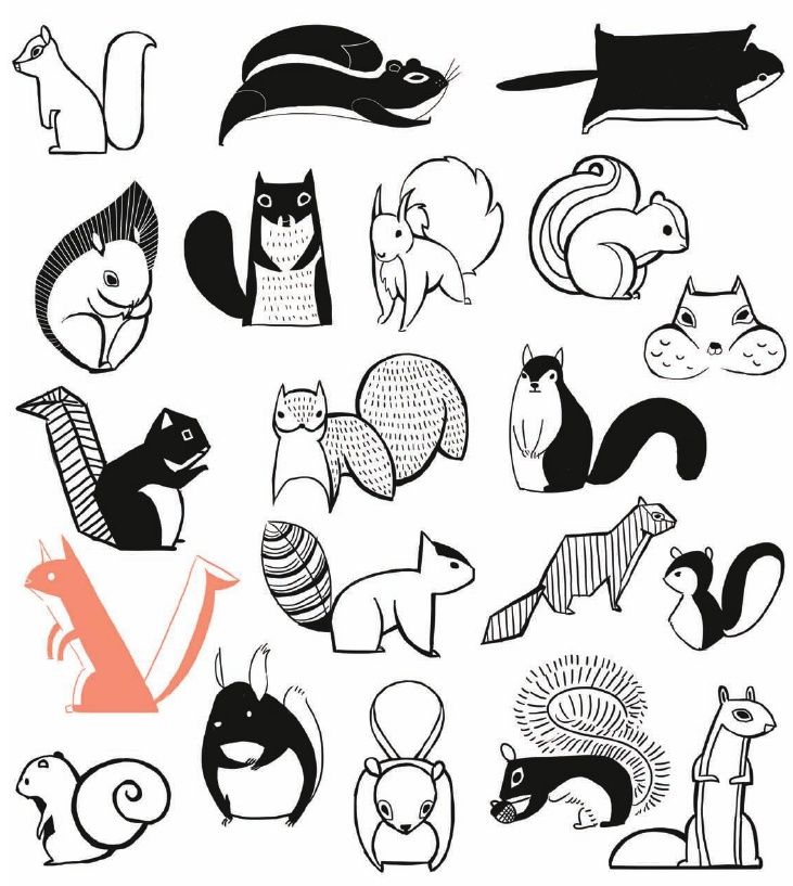 An Artists Doodler Sketchpad Over 20 Different Ways to Draw Cutie Fantastic Animals - photo 26