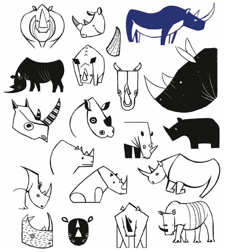 An Artists Doodler Sketchpad Over 20 Different Ways to Draw Cutie Fantastic Animals - photo 32