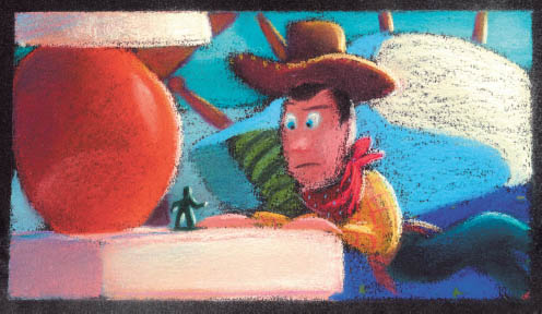 Toy Story Ralph Eggleston Pastel 1994 I ts been such an honor being - photo 7