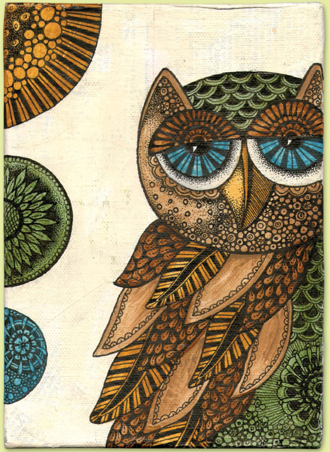 Wise and Tangled Owl by Lorrie M Bennett Print ISBN 978-1-57421-718-6 eISBN - photo 5