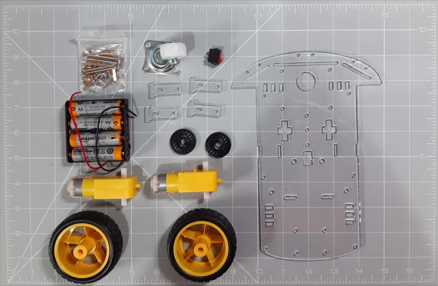 Chapter 1 The Chassis Motors Power and Basic Components In this chapter we - photo 1