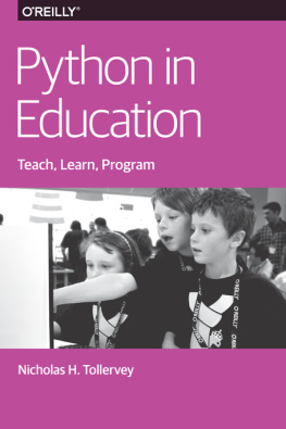 Nicholas H. Tollervey - Python in Education