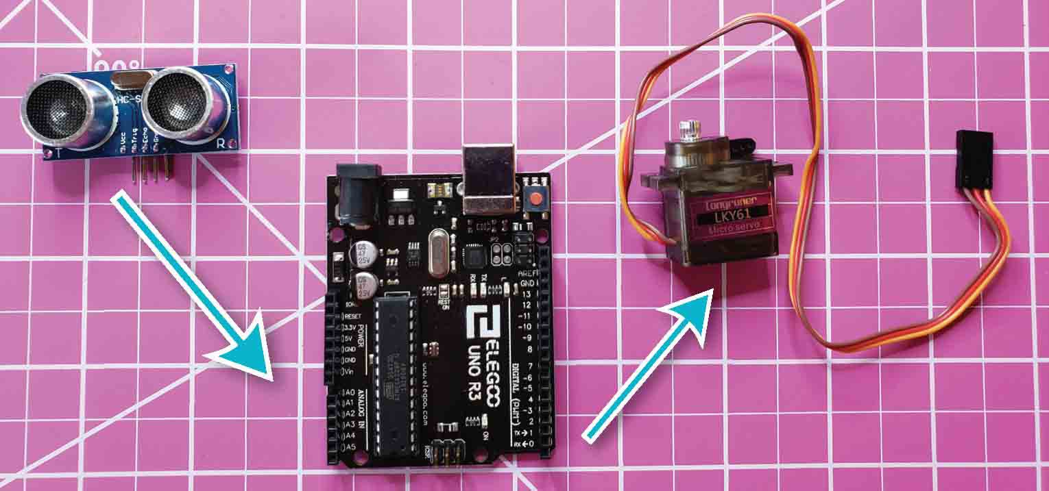 Figure 11 Pictured above is an ultrasonic distance sensor left that can act - photo 3