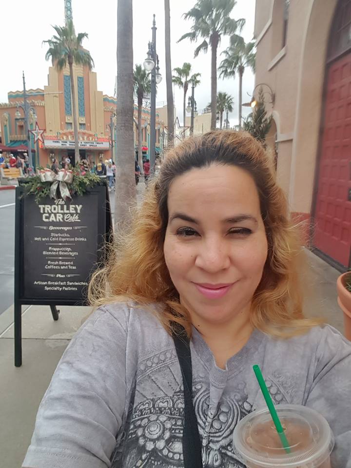 This is me last year at the Hollywood Studios Starbucks an extremely lovely and - photo 1