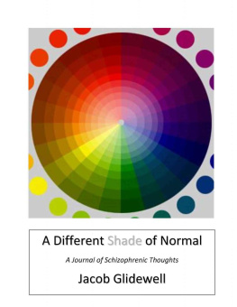 Jacob Glidewell - Different Shade of Normal: A Journal of Schizophrenic Thoughts