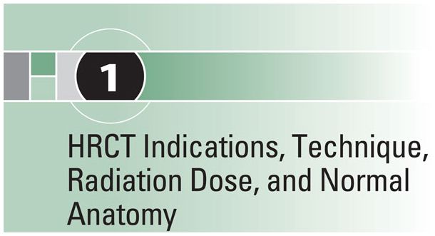 High-resolution computed tomography HRCT is widely used in the evaluation of - photo 6