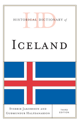 Sverrir Jakobsson Historical Dictionary of Iceland