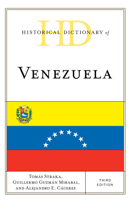 Tomás Straka - Historical Dictionary of Venezuela