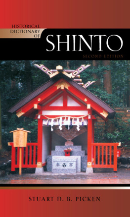 Stuart D.B. Picken - Historical Dictionary of Shinto