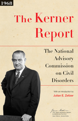 National Advisory Commission On Civil Disorders The Kerner Report