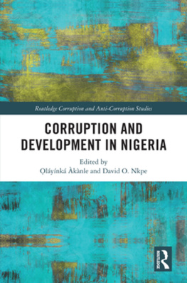?láyínká Àkànle - Corruption and Development in Nigeria