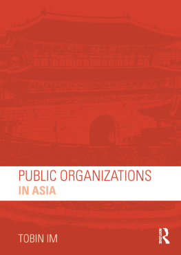 Tobin Im - Public Organizations in Asia