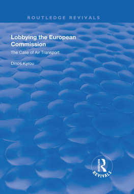 Dinos Kyrou - Lobbying in the European Commission: The Case of Air Transport