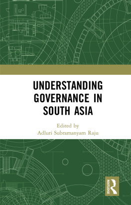 Adluri Subramanyam Raju - Understanding Governance in South Asia