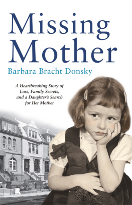 Barbara Bracht Donsky - Missing Mother
