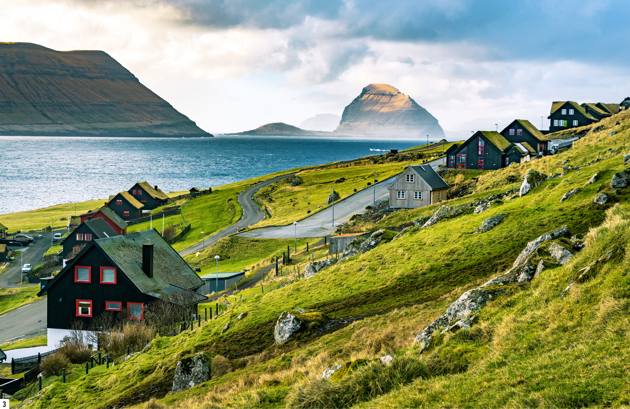 t Traditional timber and grass roof houses on the Faroe Islands Buzzing - photo 5