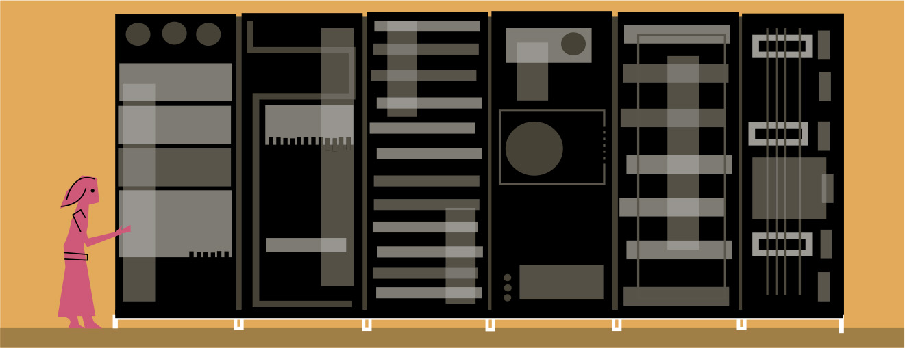 The final mathematical component came when electronics moved from vacuum tubes - photo 6