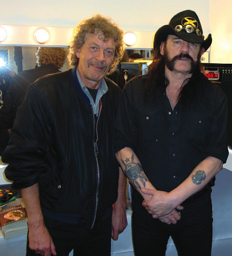 Alan Burridge Lemmy KilmisterNovember 2009 pic Adrian Simpson A Note From - photo 9