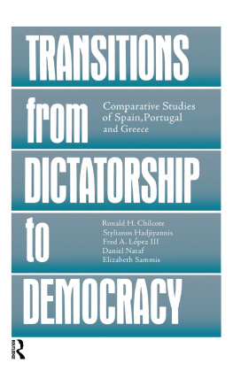 Ronald H. Chilcote - Transitions From Dictatorship to Democracy: Comparative Studies of Spain, Portugal and Greece