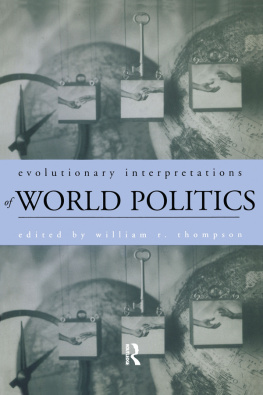 William R. Thompson - Evolutionary Interpretations of World Politics