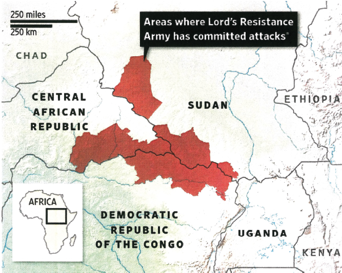 Source Areas of LRA Activity OCHAReliefweb August 2011 Preface Despite - photo 4