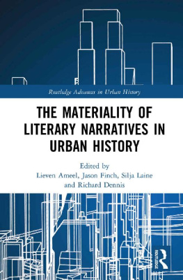 Lieven Ameel - The Materiality of Literary Narratives in Urban History