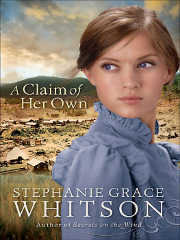 Stephanie Grace Whitson A Claim of Her Own