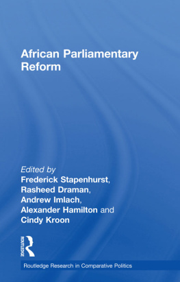 Frederick Stapenhurst - African Parliamentary Reform