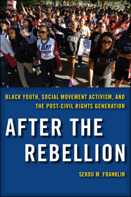 Sekou M. Franklin - After the Rebellion: Black Youth, Social Movement Activism, and the Post-Civil Rights Generation